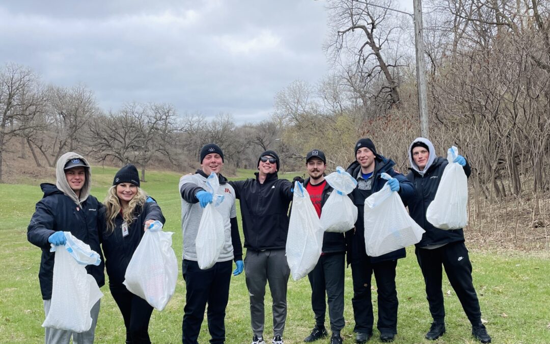 Earth Day Cleanup at Minnehaha Falls